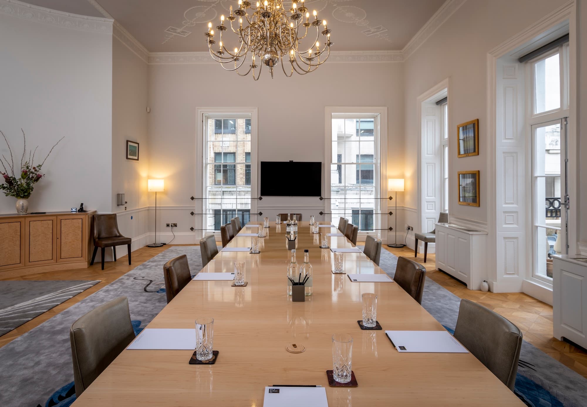 Exterior view representing the Robert Street project near the Thames